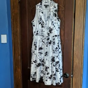 Black and White cocktail dress